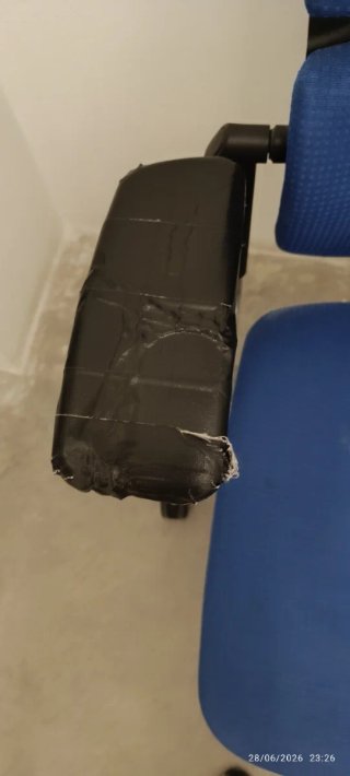 Silla de oficina Steelcase azul