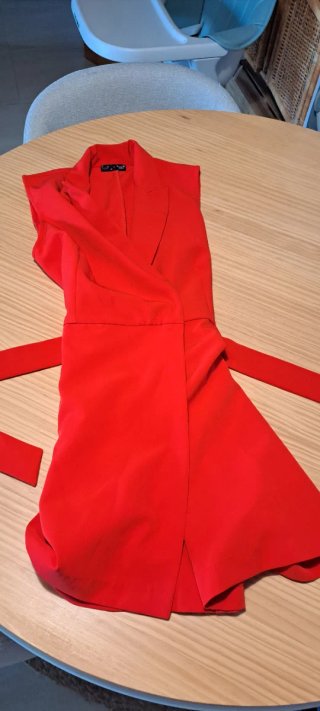 Vestido blazer rojo talla M marca Lolita