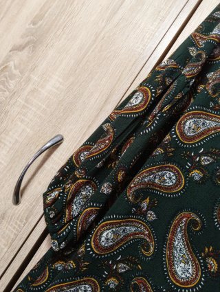 Vestido bohemio estampado retro