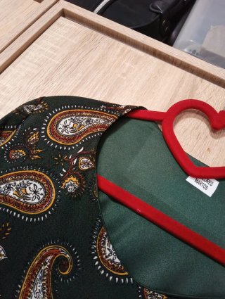 Vestido bohemio estampado retro