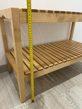 Estantería auxiliar de madera