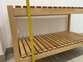 Estantería auxiliar de madera