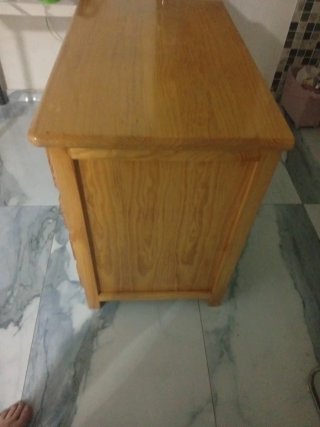 Scrivania in legno massello di pino