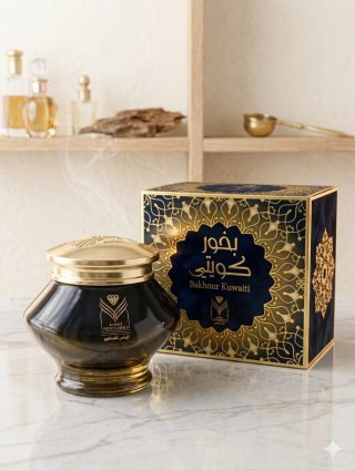 Incienso Kuwaití Almas Perfumes Negro/Dorado