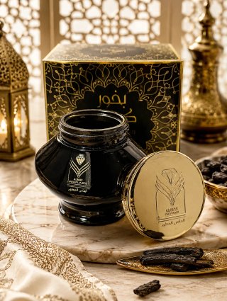 Incienso Kuwaití Almas Perfumes Negro/Dorado