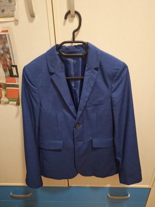 Americana azul C&A Talla 13 años (158 cm)