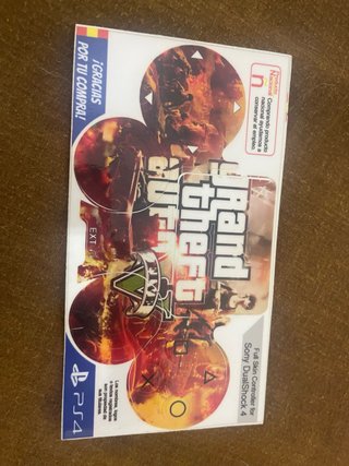 Pegatina  para mando PS4 Grand Theft Auto V