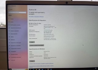 Ordenador HP All-in-One 22 Blanco