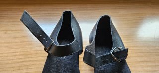 Sandalias de baile negras