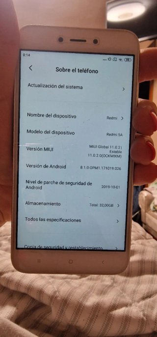 Xiaomi Redmi 5A 32GB Dorado Libre