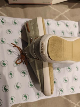 El Ganso Náutico Lona Verde Talla 44