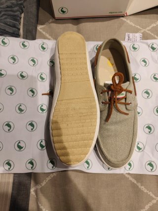 El Ganso Náutico Lona Verde Talla 44