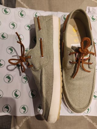 El Ganso Náutico Lona Verde Talla 44