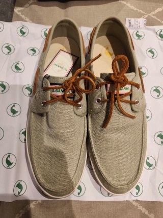 El Ganso Náutico Lona Verde Talla 44