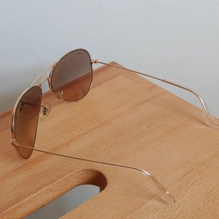 Gafas de sol Ray-Ban Aviator Marrones y Doradas