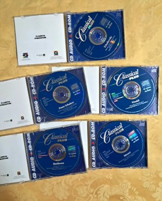 Lote 5 CD di Musica Classica