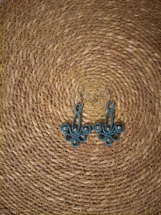 Pendientes Macramé Artesanales