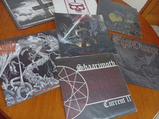 Lote Vinili Black & Death Metal