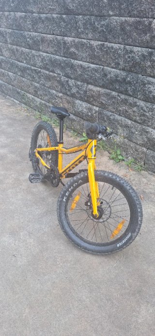Bicicleta Montaña Scott Niño Amarilla