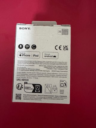 Altavoz Sony XB100 Wireless Speaker 16h