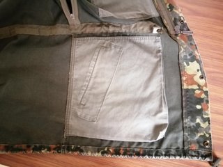 Parka militar camuflaje ejército alemán