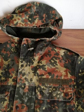 Parka militar camuflaje ejército alemán