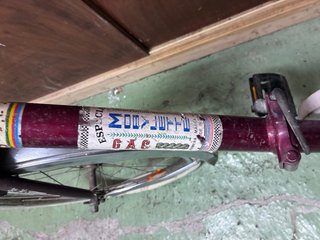 Bicicleta GAC plegable vintage