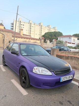 Honda Civic 2001 etiqueta B