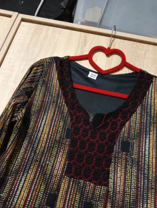 Vestido kaftan oriental bohemio