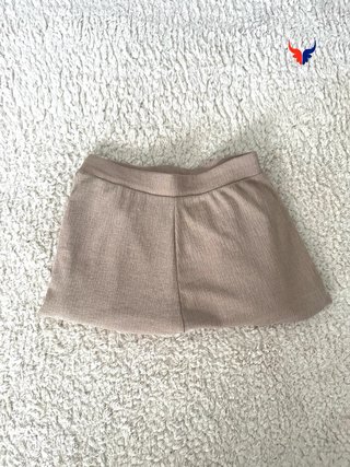 Zara Pantalón Ancho Palazzo Beige Minimalista S