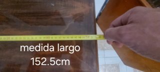 Aparador antiguo madera patas cabriolé