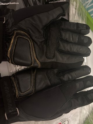 Guantes Moto Garibaldi Lady Negros/Oro