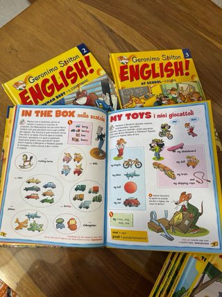 Collana di  libri e cd audio di Geronimo Stilton
