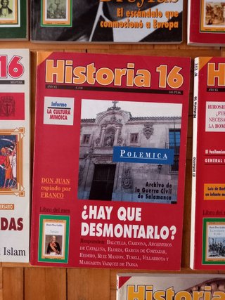 Revistas Historia 16, años 90s