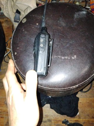 Walkie Talkie TEAM Negro