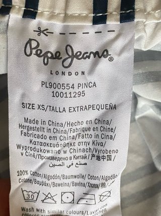 Falda corta Pepe Jeans rayas verano