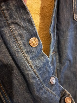 Cazadora Vaquera Levi's Sherpa Azul