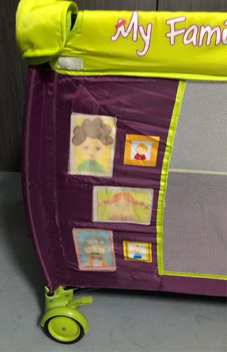Cuna de viaje plegable Asalvo