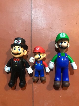 Figuras Super Mario Bros. (3 piezas)