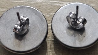 Pendientes Los lirios de Van Gogh
