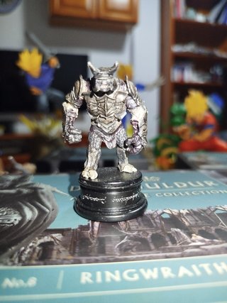 * Figura plomo Troll Battle El Señor de los Anillo