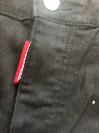 Pantalón vaquero Dsquared2 negro hombre