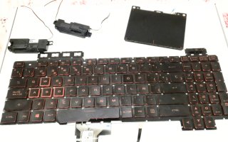Teclado Asus Tuf Fx-505,504 + Touchpad y Altavoces