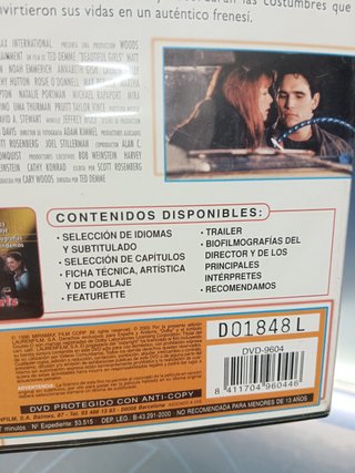 dvd, Beautiful Girls
