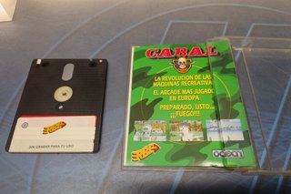 videojuego clásico, Cabal, Amstrad Disco Ocean