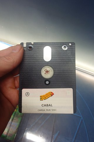 videojuego clásico, Cabal, Amstrad Disco Ocean