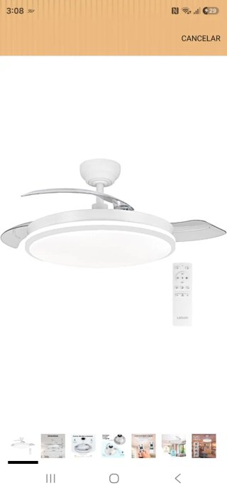 Instalador de ventilador de techo