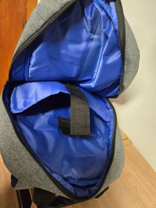 Mochila Hama gris nueva