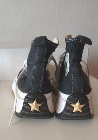 Converse Run Star Hike High Top Negras
