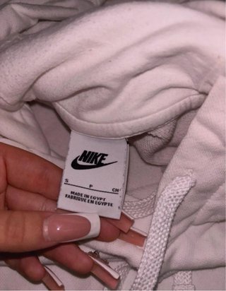 Felpa Nike bianca